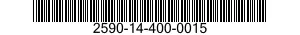 2590-14-400-0015 ARRET,SUPERIE,PLEXI 2590144000015 144000015