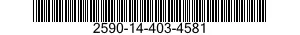 2590-14-403-4581 LEG,SEMITRAILER RETRACTABLE SUPPORT 2590144034581 144034581