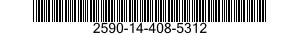 2590-14-408-5312 ANCHOR STRAP 2590144085312 144085312