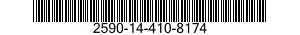 2590-14-410-8174 CABLE ASSEMBLY,POWER,ELECTRICAL 2590144108174 144108174