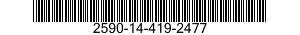 2590-14-419-2477 CONTROL ASSEMBLY,PUSH-PULL 2590144192477 144192477
