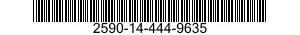 2590-14-444-9635  2590144449635 144449635