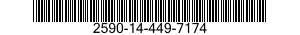 2590-14-449-7174 DETENT PLATE 2590144497174 144497174
