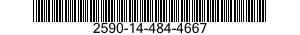 2590-14-484-4667 CABLE ASSEMBLY,CONTROL 2590144844667 144844667