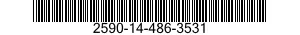 2590-14-486-3531 CONTROL ASSEMBLY,PUSH-PULL 2590144863531 144863531