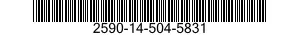 2590-14-504-5831 SUPPORT,RETRACTABLE,DOLLY 2590145045831 145045831