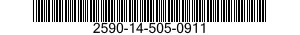 2590-14-505-0911 PIECE DE GUIDAGE 2590145050911 145050911