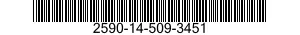 2590-14-509-3451  2590145093451 145093451