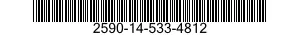 2590-14-533-4812 BRACKET,VEHICULAR COMPONENTS 2590145334812 145334812