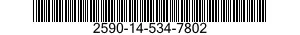 2590-14-534-7802  2590145347802 145347802