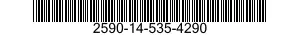 2590-14-535-4290 BRACKET,VEHICULAR COMPONENTS 2590145354290 145354290