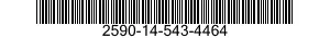 2590-14-543-4464 SCREEN,PLATFORM-RACK 2590145434464 145434464