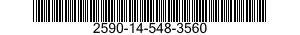 2590-14-548-3560 CABLE ASSEMBLY,CONTROL 2590145483560 145483560