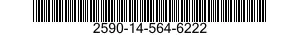 2590-14-564-6222 BRACKET,VEHICULAR COMPONENTS 2590145646222 145646222