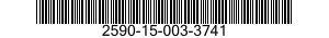 2590-15-003-3741 CONTROL ASSEMBLY,PUSH-PULL 2590150033741 150033741