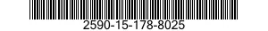 2590-15-178-8025 CAP,FILLER OPENING 2590151788025 151788025