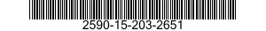 2590-15-203-2651 BORSA PORTATAGLIAFI 2590152032651 152032651