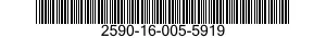 2590-16-005-5919 PAD,CUSHIONING 2590160055919 160055919