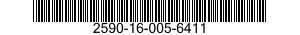 2590-16-005-6411 HANDRAIL,VEHICULAR 2590160056411 160056411