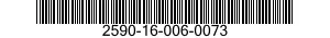 2590-16-006-0073 BRACKET,VEHICULAR COMPONENTS 2590160060073 160060073