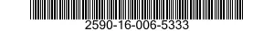 2590-16-006-5333 BRACKET,VEHICULAR COMPONENTS 2590160065333 160065333