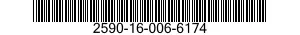 2590-16-006-6174 BRACKET,VEHICULAR COMPONENTS 2590160066174 160066174