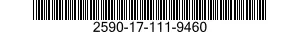 2590-17-111-9460 DOP, VULOPENING 2590171119460 171119460