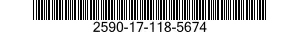 2590-17-118-5674 HOSES DEMINING UNIT 2590171185674 171185674