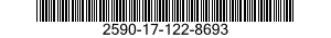 2590-17-122-8693 BRACKET,VEHICULAR COMPONENTS 2590171228693 171228693