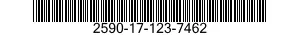 2590-17-123-7462 BRACKET,VEHICULAR COMPONENTS 2590171237462 171237462