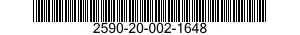 2590-20-002-1648 ANCHOR PLATE,LEFT 2590200021648 200021648