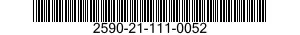 2590-21-111-0052  2590211110052 211110052