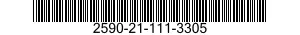 2590-21-111-3305 CABLE GENERATOR TO 2590211113305 211113305