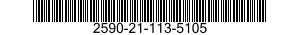 2590-21-113-5105 LEAD AND CONDUIT ASSEMBLY,ELECTRICAL 2590211135105 211135105