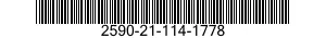 2590-21-114-1778  2590211141778 211141778