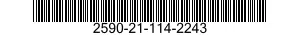 2590-21-114-2243  2590211142243 211142243