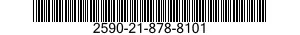 2590-21-878-8101 CABLE ASSEMBLY,SPECIAL PURPOSE,ELECTRICAL 2590218788101 218788101