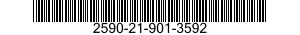 2590-21-901-3592 COVER,TOOL BOX 2590219013592 219013592