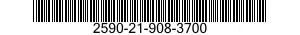2590-21-908-3700 BRACKET,VEHICULAR COMPONENTS 2590219083700 219083700