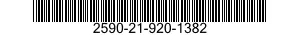 2590-21-920-1382 BRACKET,VEHICULAR COMPONENTS 2590219201382 219201382