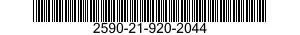 2590-21-920-2044 MOLDING,METAL 2590219202044 219202044