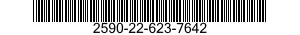 2590-22-623-7642 BRACKET,VEHICULAR COMPONENTS 2590226237642 226237642