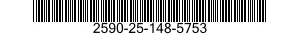 2590-25-148-5753 BRACKET,VEHICULAR COMPONENTS 2590251485753 251485753