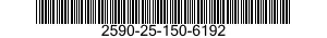 2590-25-150-6192 RADIO/INTERCOM MTD 2590251506192 251506192