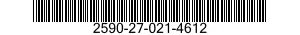 2590-27-021-4612 BRACKET,VEHICULAR COMPONENTS 2590270214612 270214612