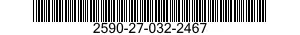 2590-27-032-2467 BRACKET,VEHICULAR COMPONENTS 2590270322467 270322467