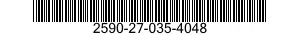 2590-27-035-4048 AIR DUCT SECTION,DEEP FORDING 2590270354048 270354048