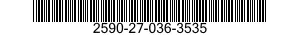 2590-27-036-3535 CONTROL ASSEMBLY,PUSH-PULL 2590270363535 270363535