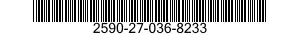 2590-27-036-8233 CABLE ASSEMBLY,CONTROL 2590270368233 270368233