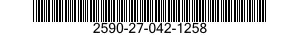 2590-27-042-1258 COVER,VEHICULAR COMPONENTS 2590270421258 270421258